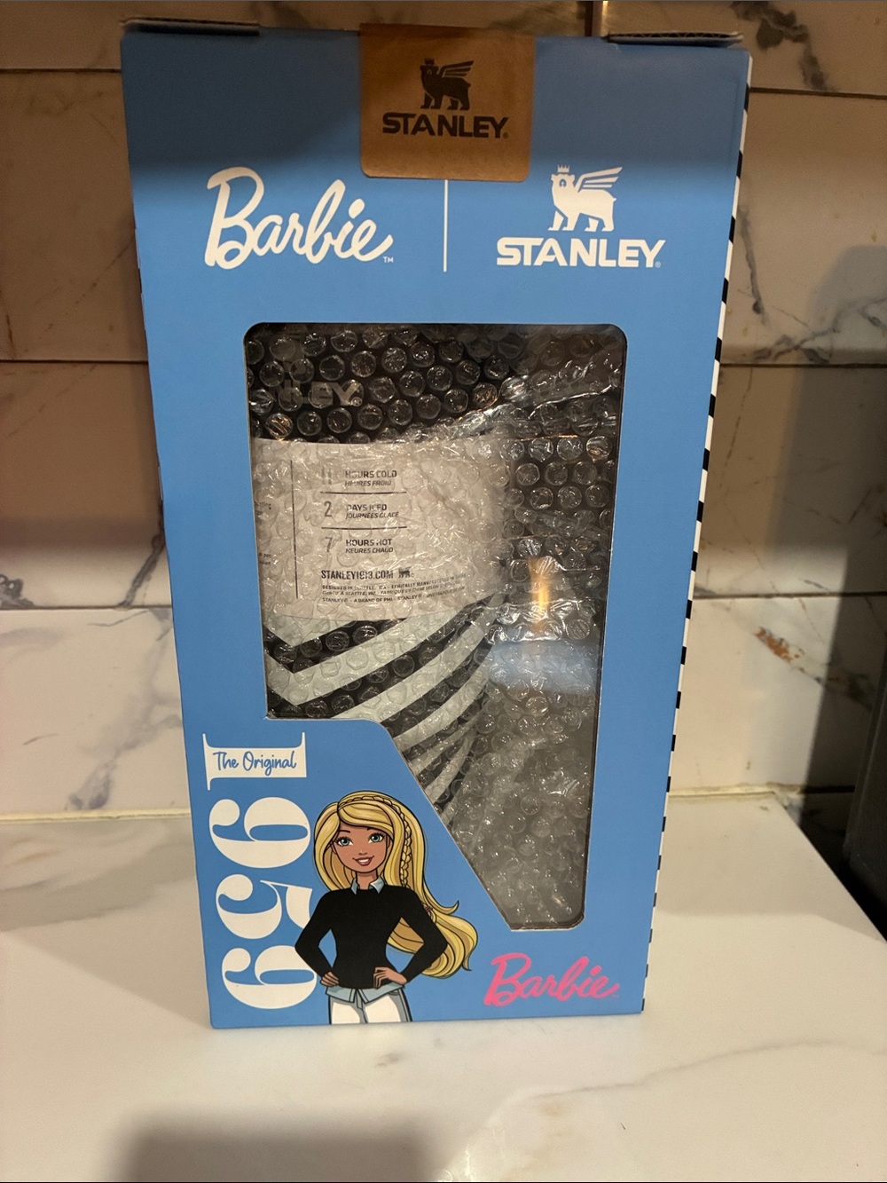 Stanley x Barbie 1959 Original Quencher 40oz Tumbler theme collector box